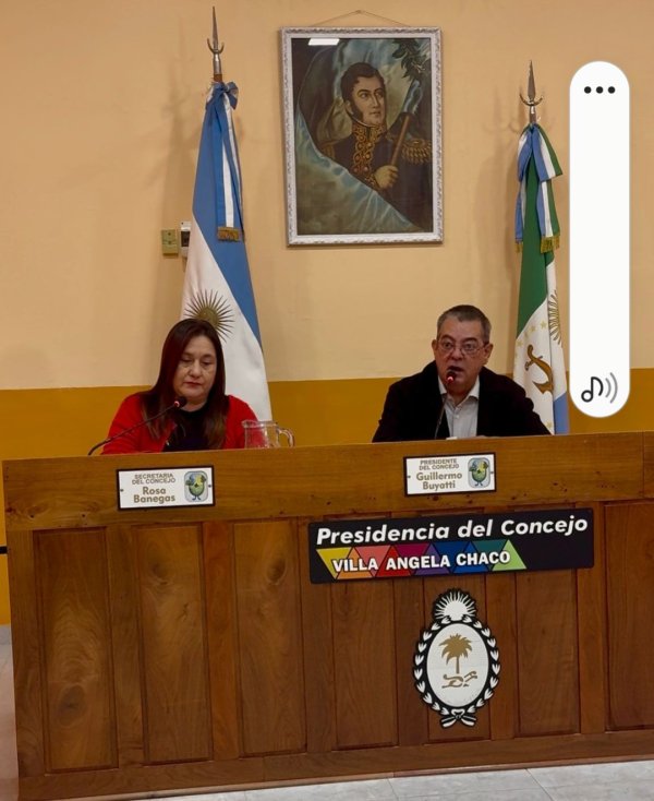 SESI&Oacute;N ORDINARIA EN VILLA &Aacute;NGELA: BUYATTI HABL&Oacute; DE RECLAMOS VECINALES Y PROYECTOS CLAVE 