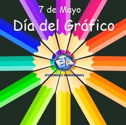 7 De Mayo Dia Del Trabajador Grafico Argentino