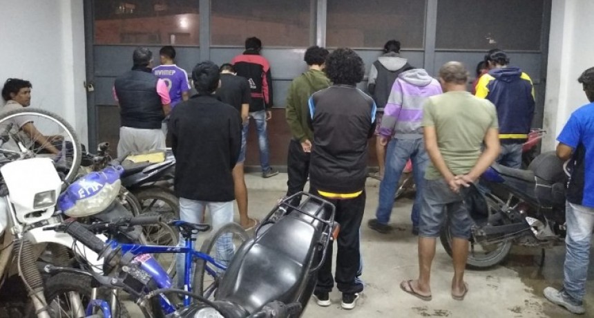 En Chaco ya detuvieron a 13033 personas por violar la cuarentena