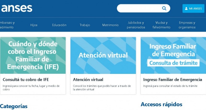 El Nuevo Banco del Chaco informa cambio de horario en el Cobro de la IFE este lunes 11 de 14 a 17 hs.