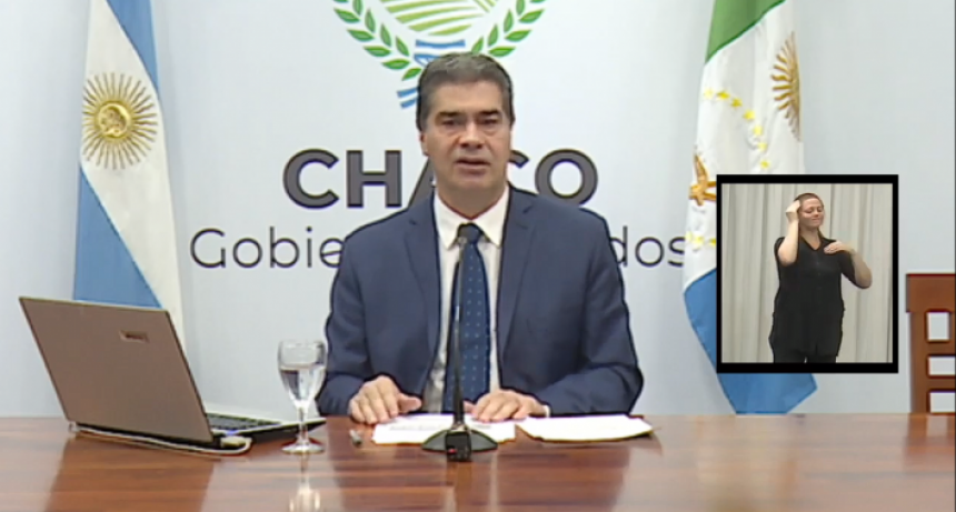 Capitanich reafirm&oacute; la cuarentena y detall&oacute; las nuevas actividades habilitadas en la provincia