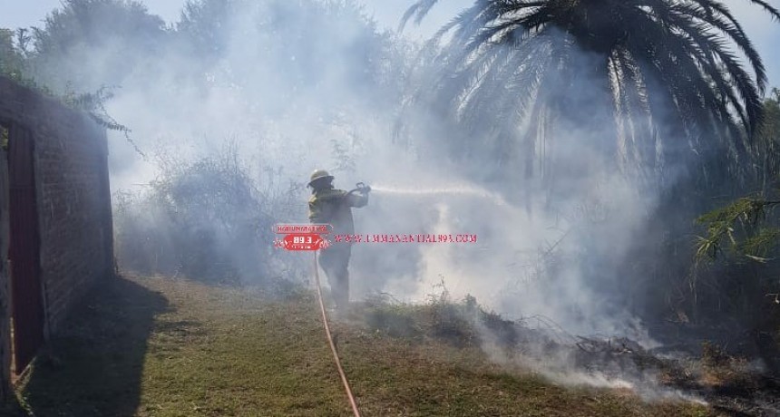 Villa &Aacute;ngela: UN NUEVO INCENDIO PROVOCADO POR VECINOS DEBE SER INTERVENIDO POR BOMBEROS