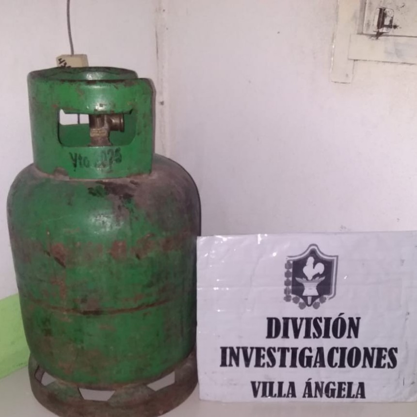 Villa &Aacute;ngela: RECUPERAN UNA GARRAFA DE 10KG, QUE HAB&Iacute;A SIDO ROBADA HACE UNA SEMANA