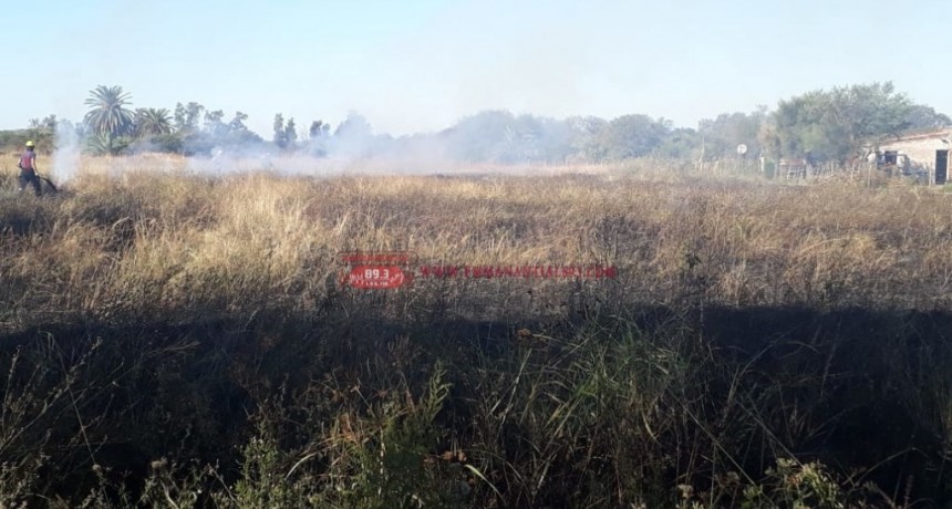 Villa &Aacute;ngela: UN NUEVO INCENDIO DE PASTIZAL DEBI&Oacute; SER INTERVENIDO POR LA DIVISI&Oacute;N DE BOMBEROS