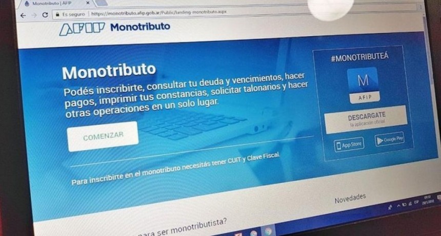 AFIP: los monotributistas no ser&aacute;n dados de baja por falta de pago