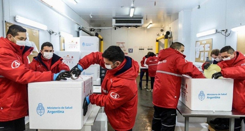 Comienza la distribuci&oacute;n de 650.400 dosis de la vacuna Suptnik V