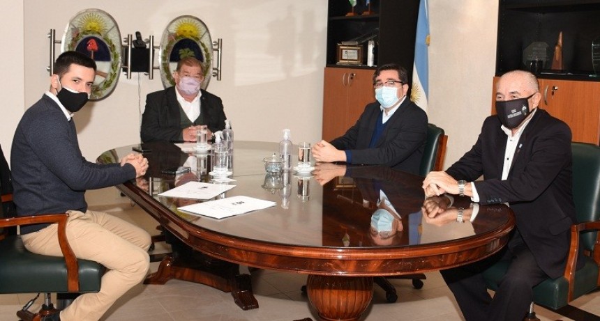 Bruno Cipolini se reuni&oacute; con el presidente del STJ para tratar la inseguridad de S&aacute;enz Pe&ntilde;a