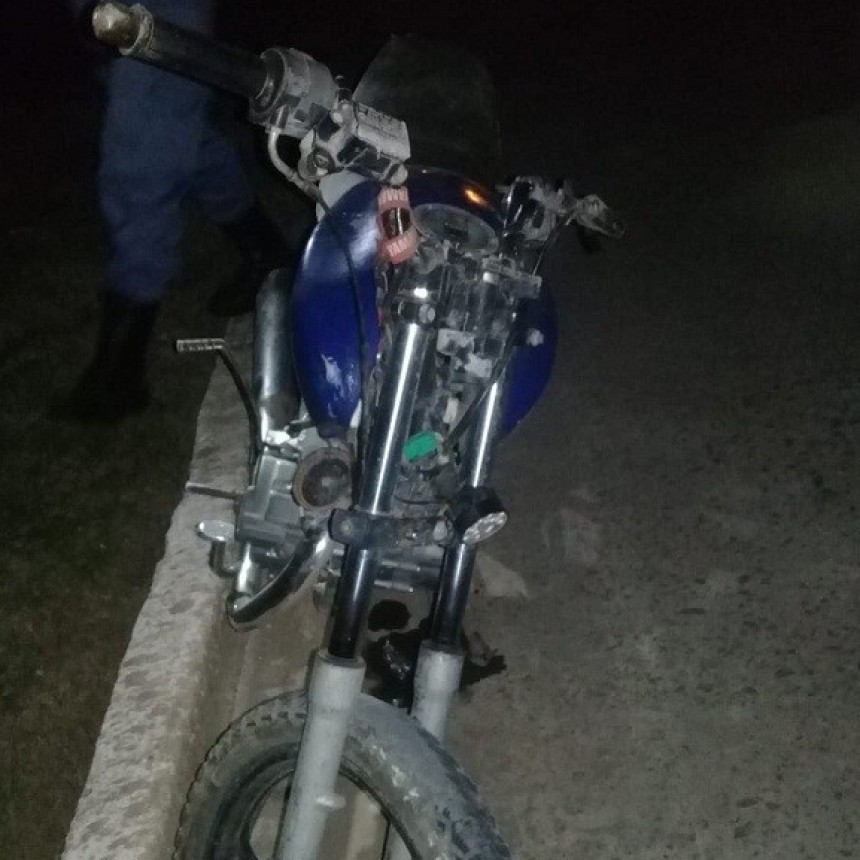 Villa &Aacute;ngela: Dos Conductores de Motocicletas fueron protagonistas de un Siniestro Vial y resultaron Lesionados