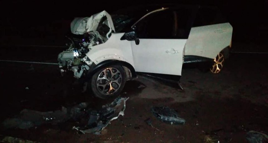 Fallecieron dos mujeres Villangelenses, tras el choque de una camioneta y un tractor