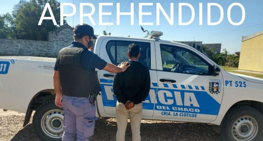 La Clotilde: DETIENEN AL SUPUESTO AUTOR DEL ROBO A UN KIOSCO