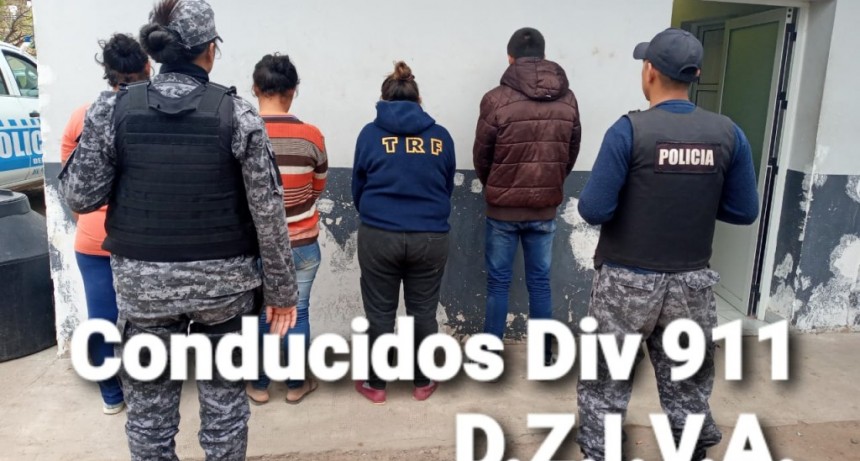 Villa &Aacute;ngela: DETIENEN A 4 PERSONAS QUE INTENTABAN ROBAR UN DOMICILIO