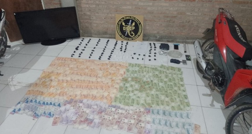 San Mart&iacute;n: secuestran medio kilo de coca&iacute;na y m&aacute;s de 500 mil pesos