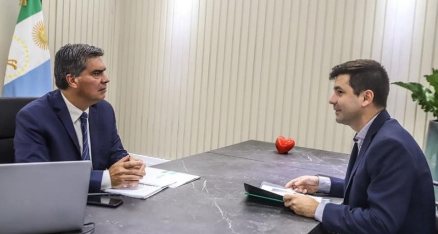 Capitanich y Bruno Cipolini mantuvieron una reuni&oacute;n enfocada en el proyecto de obra del pr&oacute;ximo Hospital Materno Infantil para S&aacute;enz Pe&ntilde;a