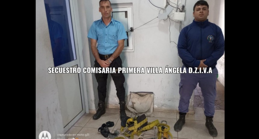 Villa &Aacute;ngela: LE SUSTRAJERON SUS HERRAMIENTAS MIENTRAS TRABAJABA