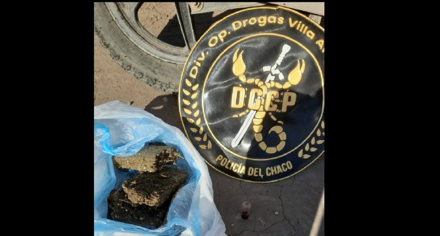 Villa Berthet: LO DETUVIERON CON M&Aacute;S DE UN KILO DE MARIHUANA