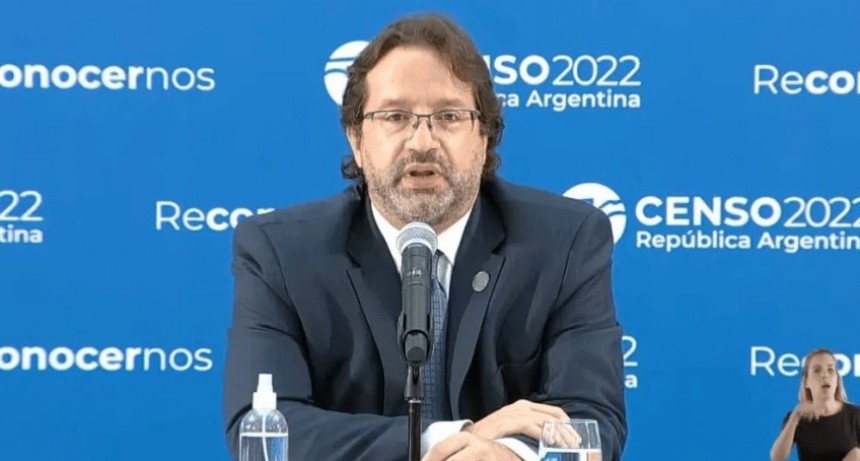 Censo Nacional 2022: "Los primeros datos se conocer&aacute;n dentro de tres meses", afirm&oacute; el titular de Indec