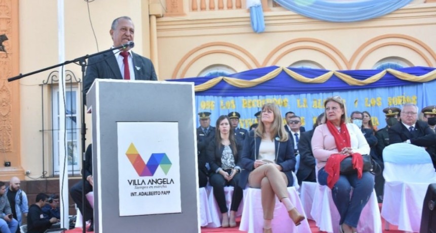 Villa &Aacute;ngela: &ldquo;PARA SEGUIR CRECIENDO COMO CIUDAD, SOLO TENEMOS QUE SEGUIR EL CAMINO QUE NOS MOSTRARON QUIENES INICIARON EL CAMINO HACE 112 A&Ntilde;OS&rdquo;, EXPRES&Oacute; PAPP