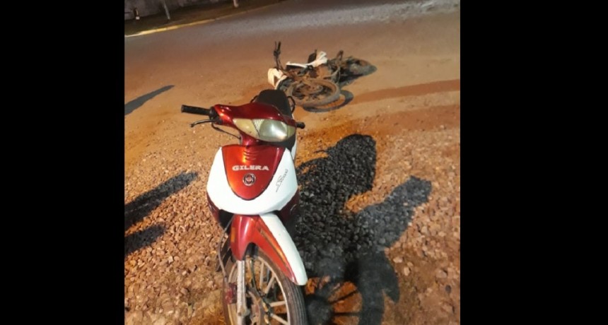 Du Graty: ACCIDENTE ENTRE DOS MOTOS RESULTA CON UNA MUJER EN EL HOSPITAL