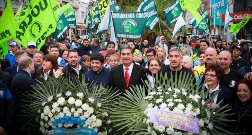CAPITANICH: &ldquo;EL PUEBLO TRABAJADOR TIENE QUE SER PROTAGONISTA EN LA DEFENSA DE SUS DERECHOS Y EN LOS CAMBIOS QUE EL PA&Iacute;S Y EL MUNDO NECESITA&rdquo;