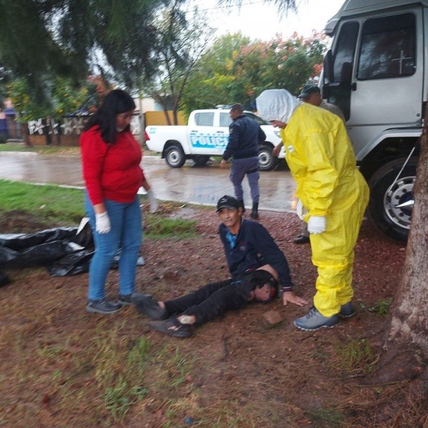 La Clotilde: UN HOMBRE DE 45 A&Ntilde;OS FUE ALCANZADO POR UN RAYO
