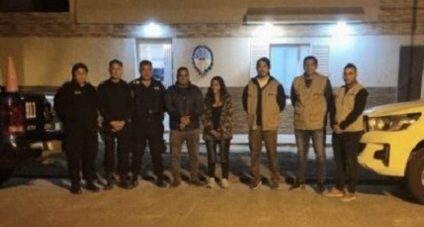 TRABAJO EN CONJUNTO DAN CON DOS PERSONAS QUE SE ENCONTRABAN DESORIENTADAS EN SANTA FE