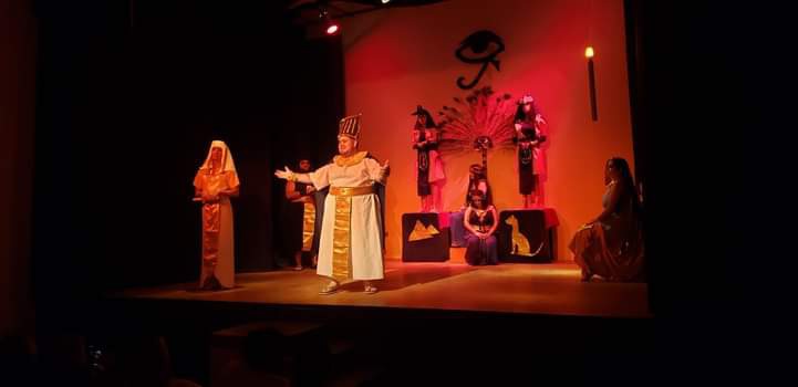 Villa &Aacute;ngela: CON GRAN CONCURRENCIA SE ESTREN&Oacute; LA OBRA TEATRAL"MEMORIA DE UN FARAON CONFUNDIDO"