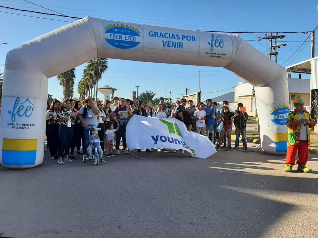 Villa &Aacute;ngela: EL MUNICIPIO ACOMPA&Ntilde;&Oacute; EL EVENTO SOLIDARIO "CAMINATA POR LA ESPERANZA"