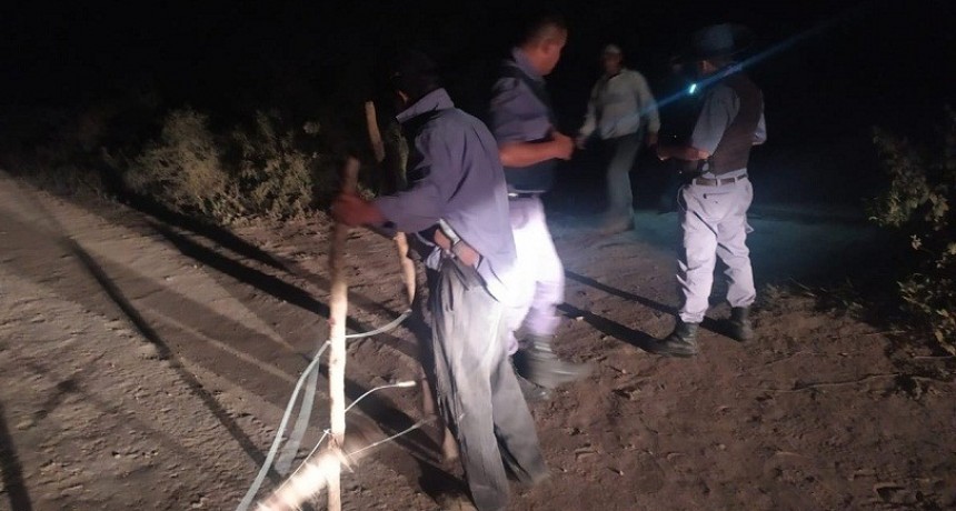 Colonia &ldquo;La Carlota&rdquo;: SOLICIT&Oacute; LA PRESENCIA POLICIAL AL ENCONTRAR SU PORT&Oacute;N DE SIEMBRA CON LOS ALAMBRES CORTADOS 