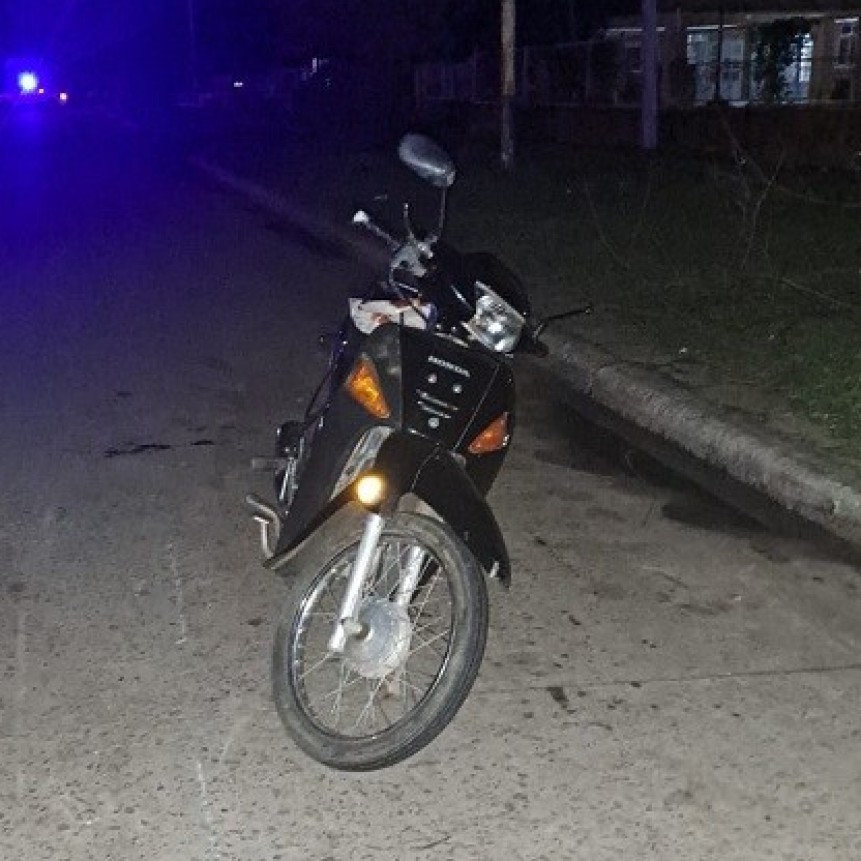 Villa &Aacute;ngela: UNA MOTOCICLISTA RESULT&Oacute; LESIONADA AL COLISIONAR CON UN PERRO