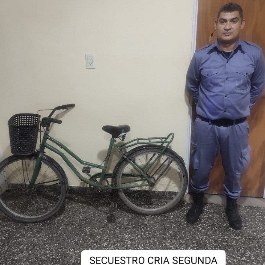 Villa &Aacute;ngela: SUSTRAEN UNA BICICLETA Y LA ECUENTRAN EN UN TERRENO BALD&Iacute;O 