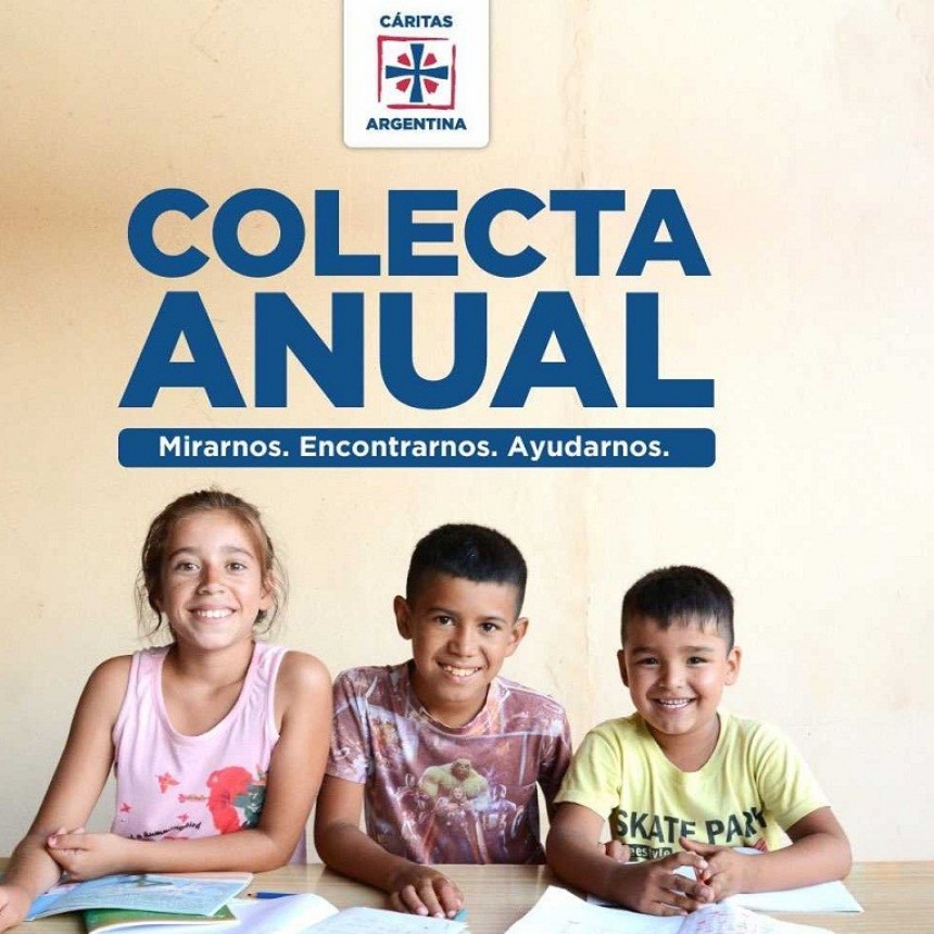 En todo el pa&iacute;s: LA COLECTA ANUAL DE C&Aacute;RITAS SER&Aacute; EL 10 Y 11 DE JUNIO