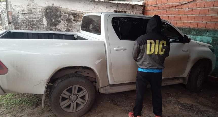 Resistencia:  DAN CON UNA CAMIONETA MELLIZA VALUADA EN UNOS 40 MILLONES DE PESOS