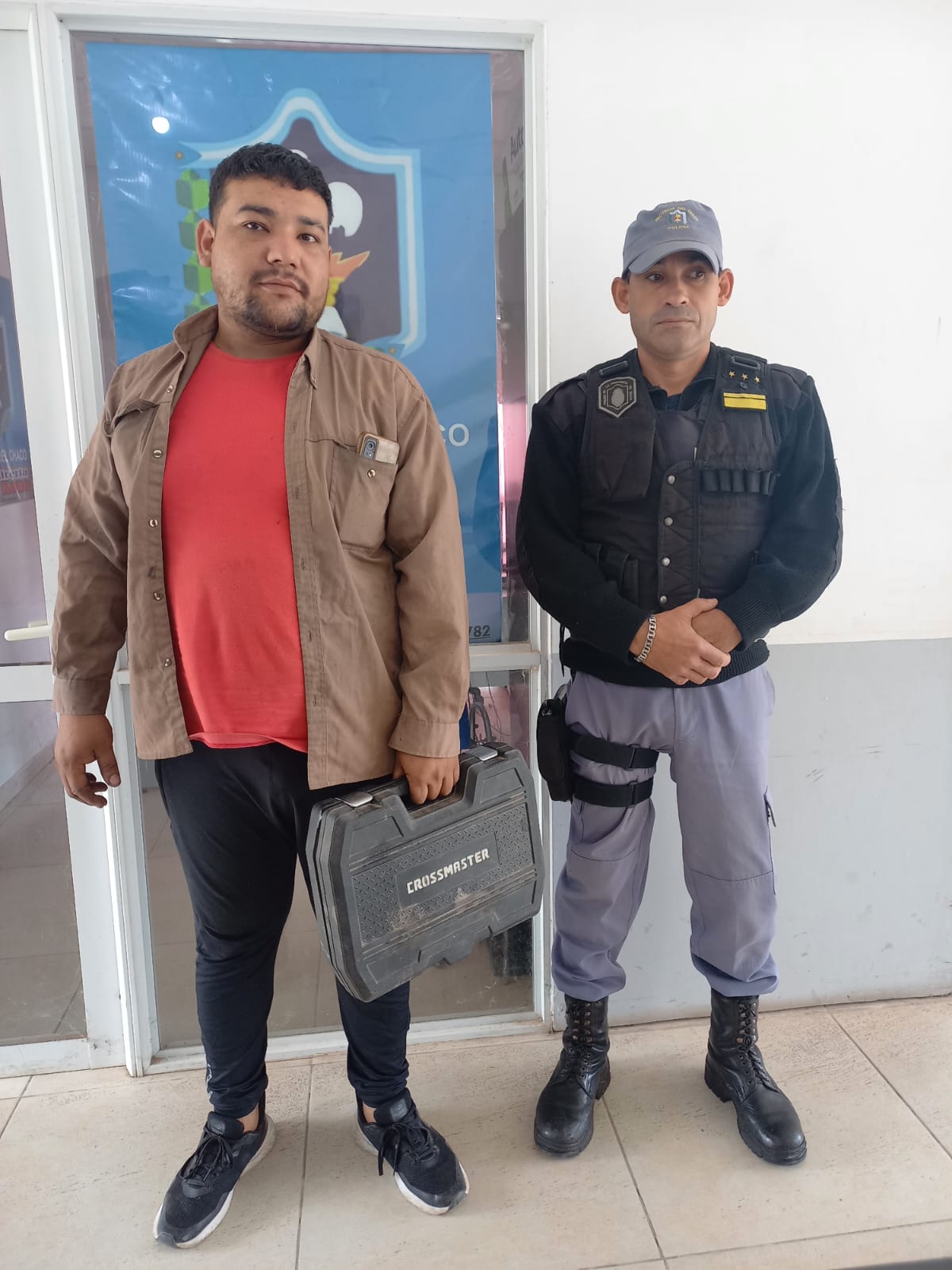 SAN BERNARDO: PERSONAL DEL SERVICIO EXTERNO ESCLARECE UN SUPUESTO HURTO