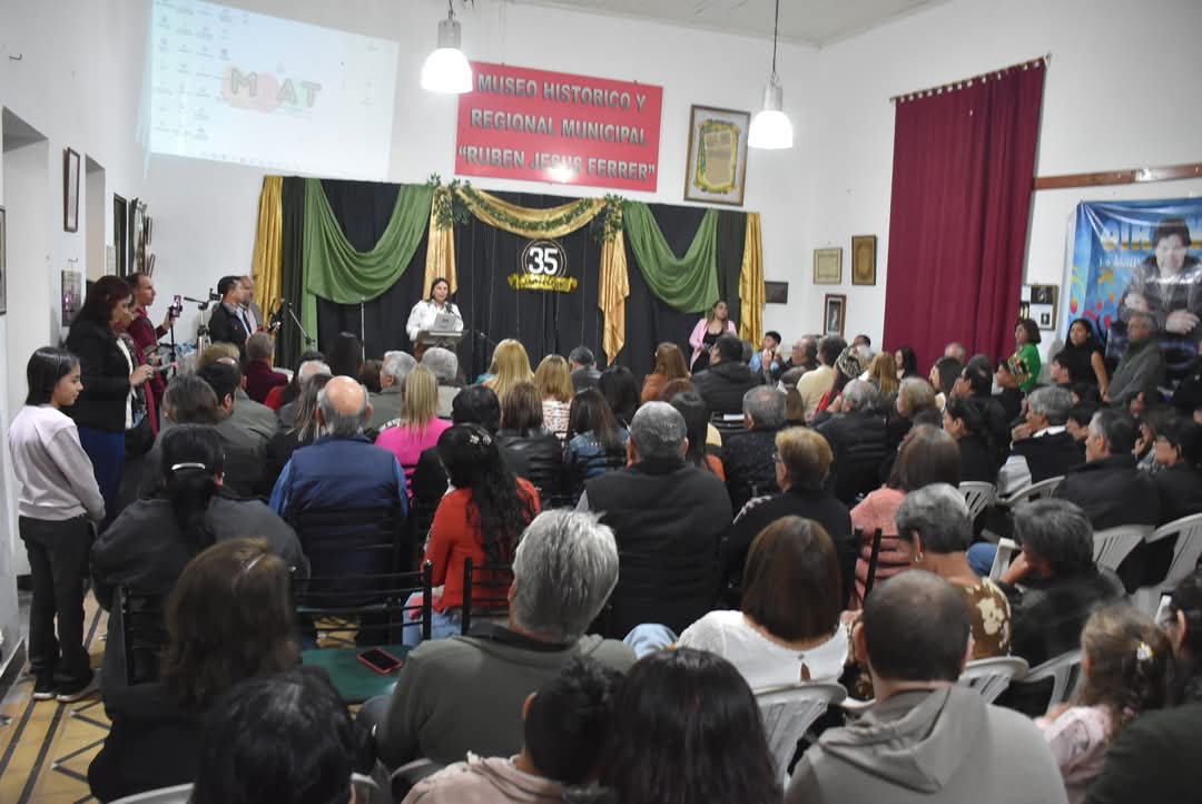 CON UN EMOTIVO ACTO SE CELEBRÓ EL 35° ANIVERSARIO DEL MUSEO HISTÓRICO REGIONAL MUNICIPAL “RUBÉN JESÚS FERRER” 