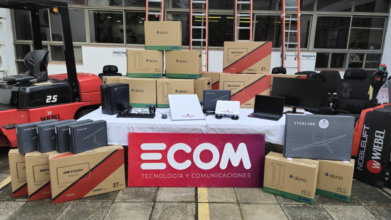 ECOM CHACO PRESENT&Oacute; NUEVAS INVERSIONES TECNOL&Oacute;GICAS Y REFUERZA SU APUESTA A LA CONECTIVIDAD SATELITAL