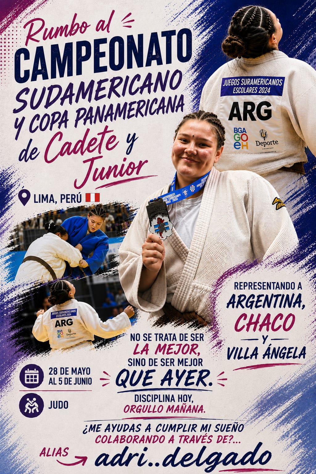 ADRIANA DELGADO FUE CONVOCADA POR TERCER A&Ntilde;O CONSECUTIVO A LA SELECCI&Oacute;N ARGENTINA DE JUDO
