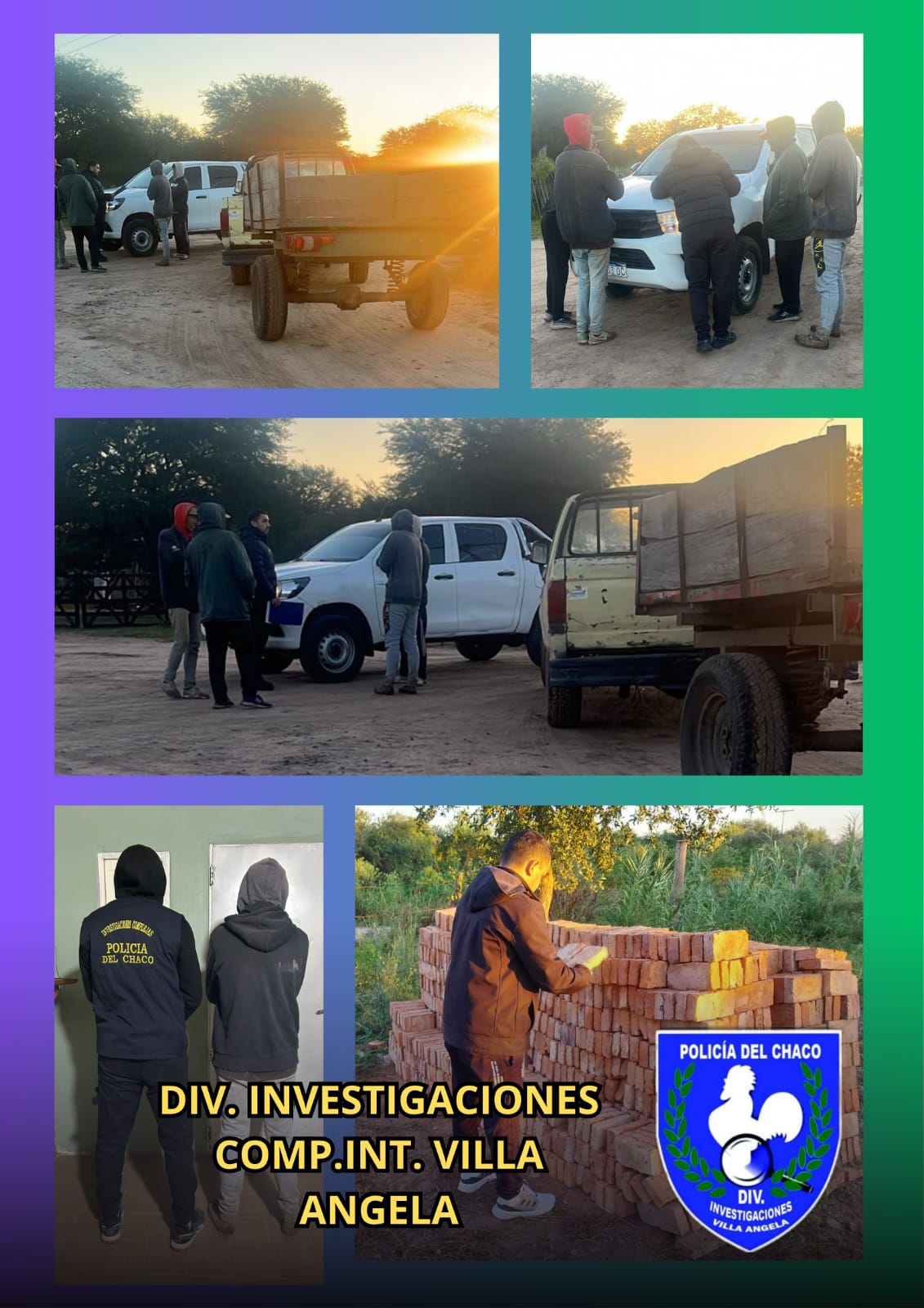 ESCLARECEN HURTO DE 1.200 LADRILLOS EN VILLA &Aacute;NGELA
