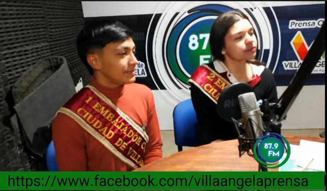 VILLA &Aacute;NGELA: UMA OTERO Y TOM&Aacute;S AQUINO DESTACARON LA EXPERIENCIA DE REPRESENTAR A LA CIUDAD COMO EMBAJADORES CULTURALES