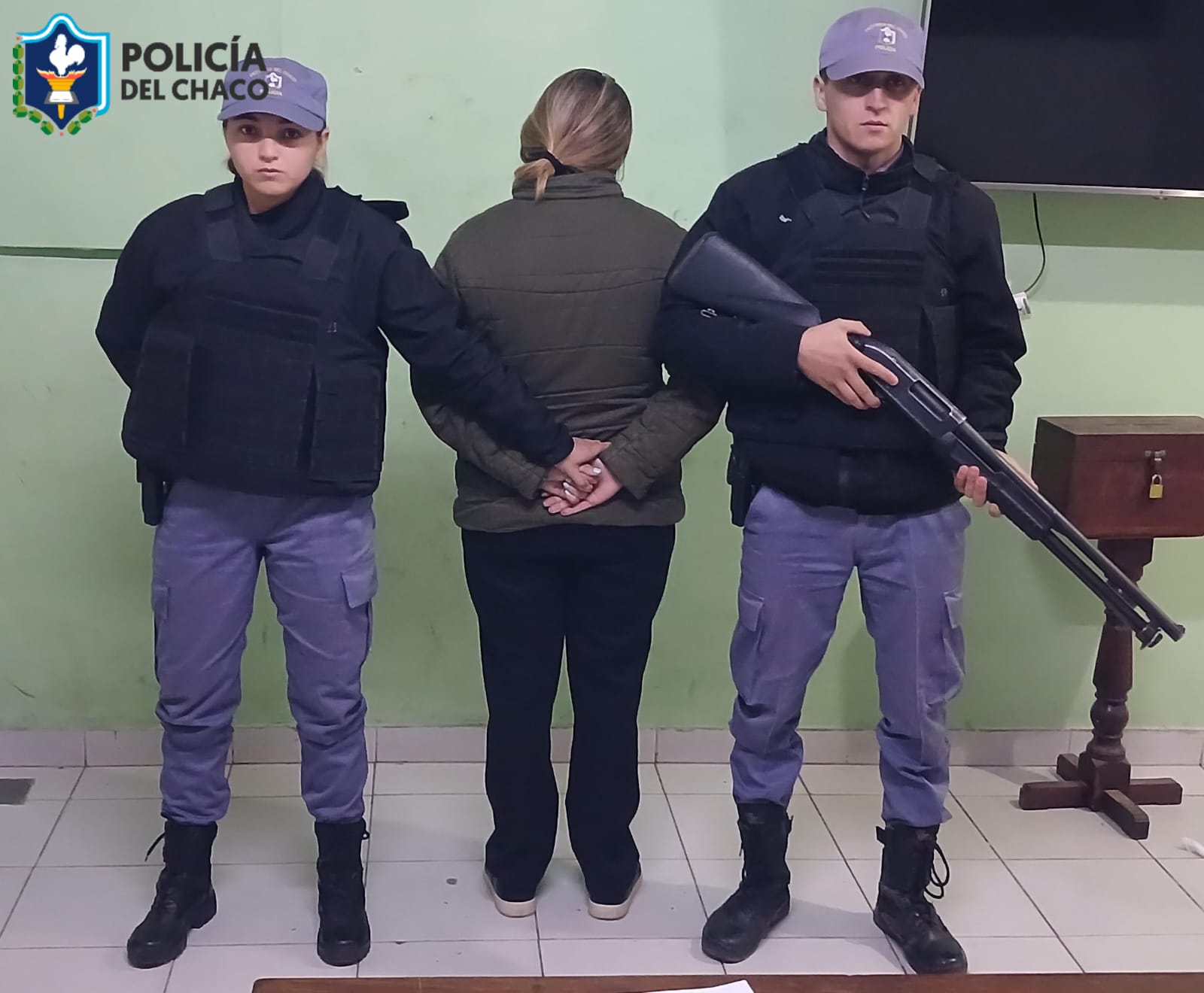 LAS BRE&Ntilde;AS: CAPTURARON A UNA MUJER POR UNA CAUSA DE FALSIFICACI&Oacute;N DE DOCUMENTO P&Uacute;BLICO
