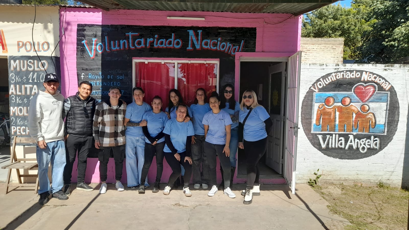 VOLUNTARIADO NACIONAL INAUGUR&Oacute; SU NUEVO LOCAL EN VILLA &Aacute;NGELA
