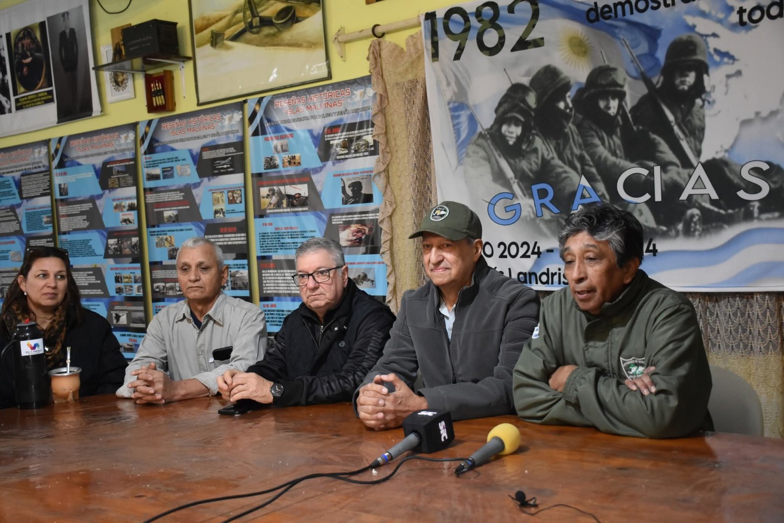 EL INTENDENTE ADALBERTO PAPP PARTICIP&Oacute; DE LA RECEPCI&Oacute;N DE MATERIAL HIST&Oacute;RICO PARA EL CENTRO DE VETERANOS DE GUERRA DE MALVINAS &ldquo;SOLDADO LUIS ROBERTO FERN&Aacute;NDEZ&rdquo;