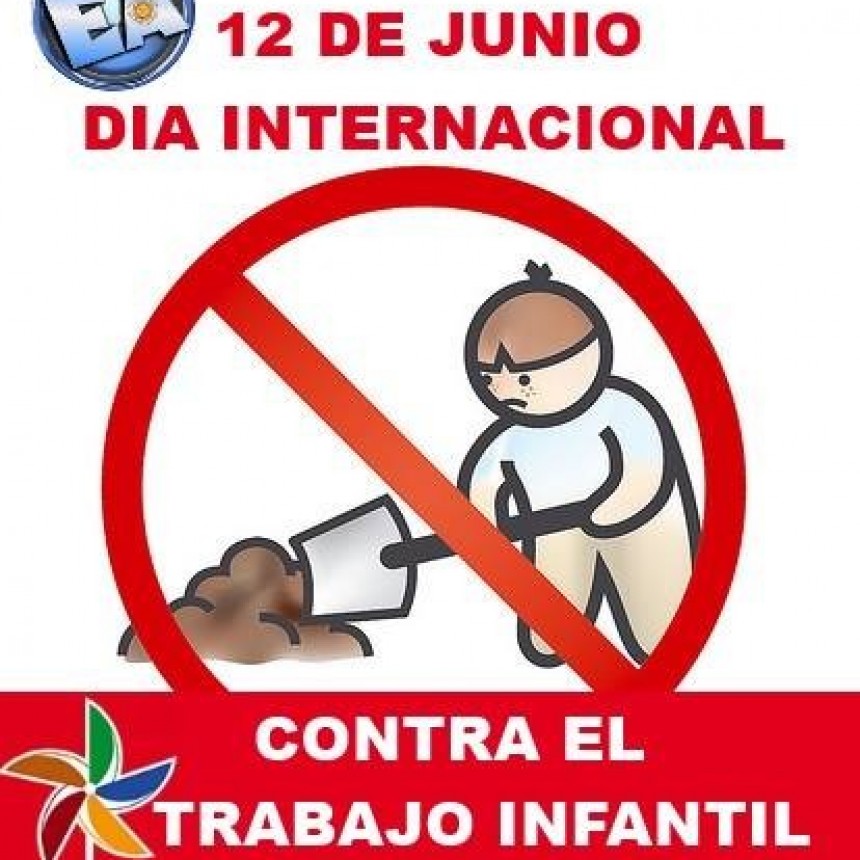 12 de Junio D&iacute;a Mundial contra el Trabajo Infantil