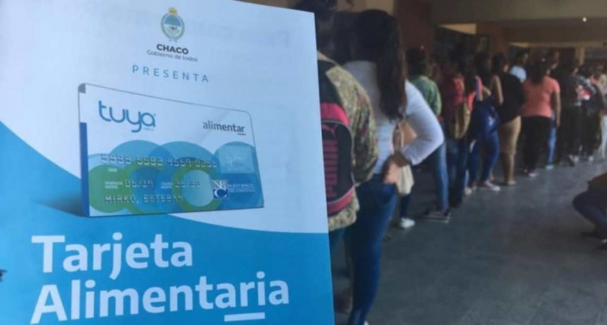 Tras la demora, habilitaron la tarjeta Alimentar