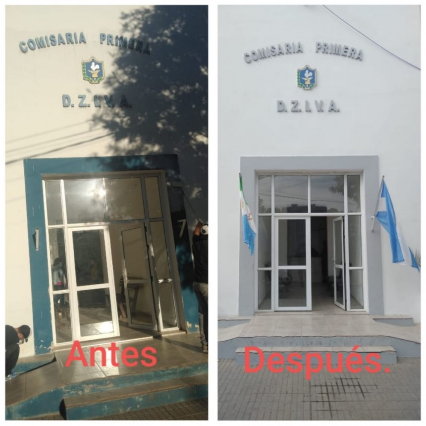 Villa &Aacute;ngela: LA DIRECCI&Oacute;N DE ZONA INTERIOR INFORMA DE LAS MEJORAS EDILICIAS REALIZADAS EN ESTA NUEVA DIRECCI&Oacute;N