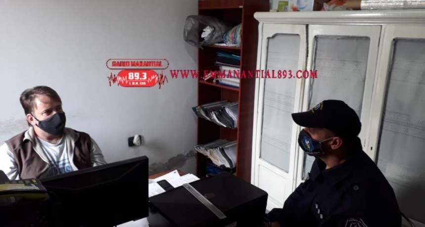 Villa &Aacute;ngela: EL JEFE DE LA DIVISI&Oacute;N DE BOMBEROS SE REUNI&Oacute; CON AUTORIDADES MUNICIPALES PARA HABILITAR EL &Aacute;REA T&Eacute;CNICA DE LA DIVISI&Oacute;N