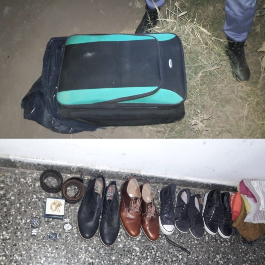 Villa &Aacute;ngela: DOS PERSONAS EN MOTO SE DESPOJAN DE UNA VALIJA Y HUYEN TRAS PERCATARSE DE LA PRESENCIA POLICIAL