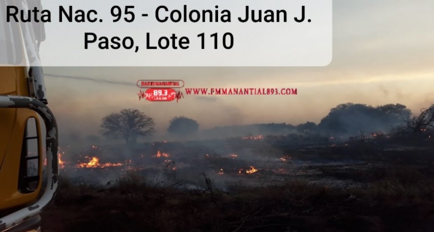Villa &Aacute;ngela: EL DEPARTAMENTO DE BOMBEROS DEBI&Oacute; ATENDER 9 INCENDIOS EN UN D&Iacute;A