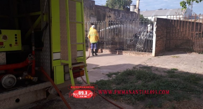 Villa &Aacute;ngela: UN NUEVO INCENDIO, ESTA VEZ POR CALLE 9 DE JULIO