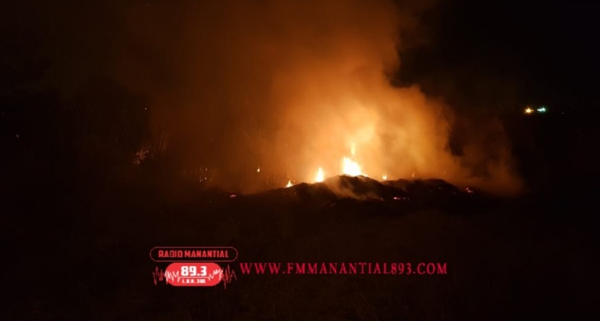 Villa &Aacute;ngela: OTRO INCENDIO PROVOCADO EN LA NOCHE DEL MARTES DEBI&Oacute; SER SOFOCADO POR PERSONAL DE BOMBEROS