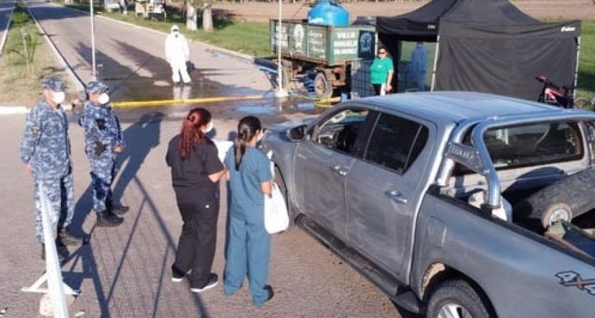 Villa &Aacute;ngela:  EL MUNICIPIO INTENSIFICA LOS CONTROLES Y BLOQUEA TOTALMENTE LOS ACCESOS A LA CIUDAD